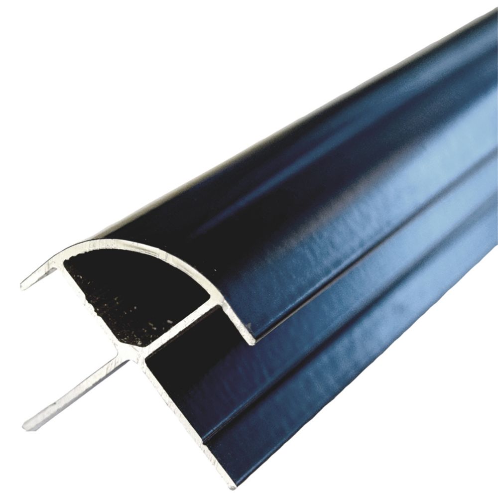 Image of Multipanel Type B External Corner Black 2450mm x 11mm 