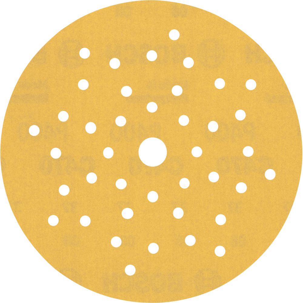 Image of Bosch Expert C470 Sanding Discs 40-Hole Punched 125mm 400 Grit 50 Pack 