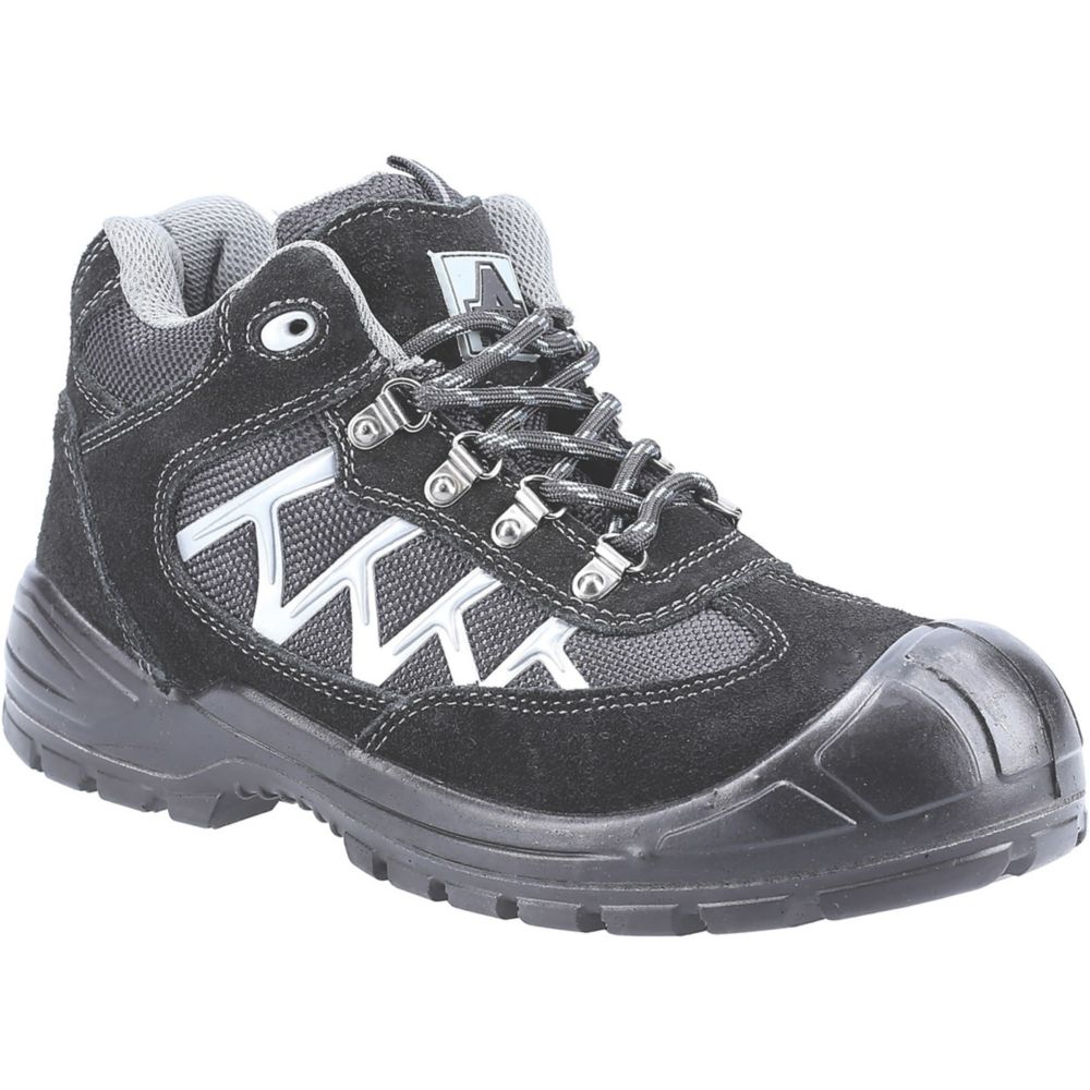 Image of Amblers 255 Safety Boots Black Size 6.5 