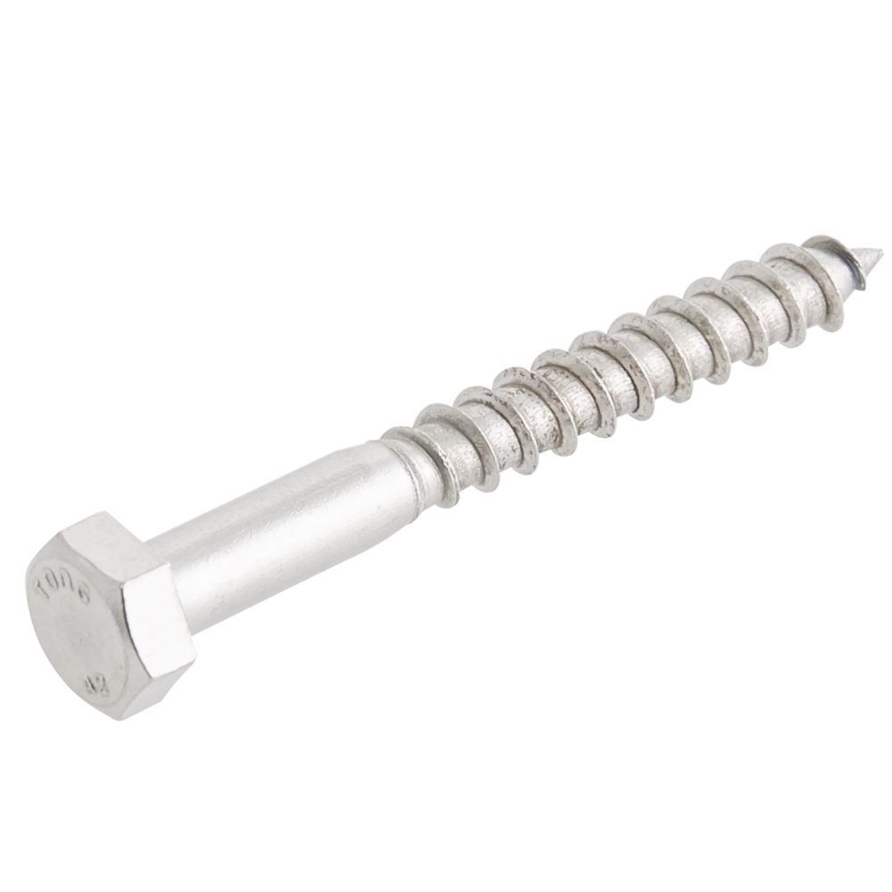 Image of Easydrive Hex Bolt Self-Tapping Coach Screws 10mm x 90mm 10 Pack 