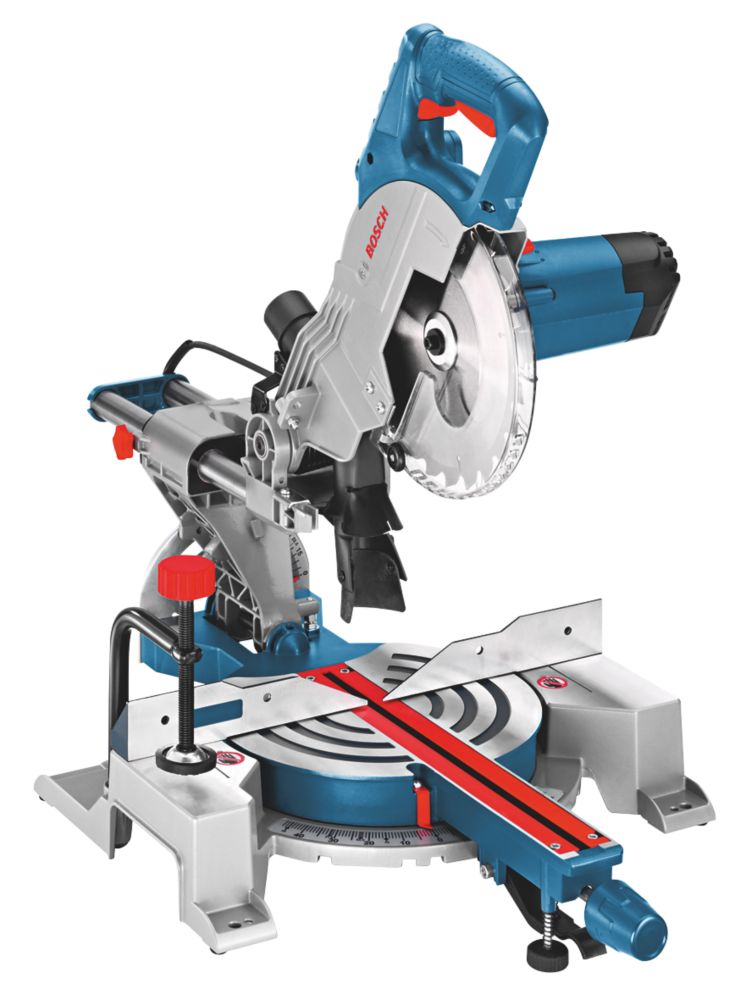 Image of Bosch GCM800SJ2 216mm Electric Single-Bevel Sliding Compound Mitre Saw 240V 
