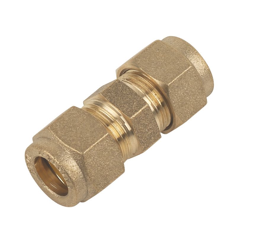 Image of Flomasta Compression Equal Coupler 10mm 