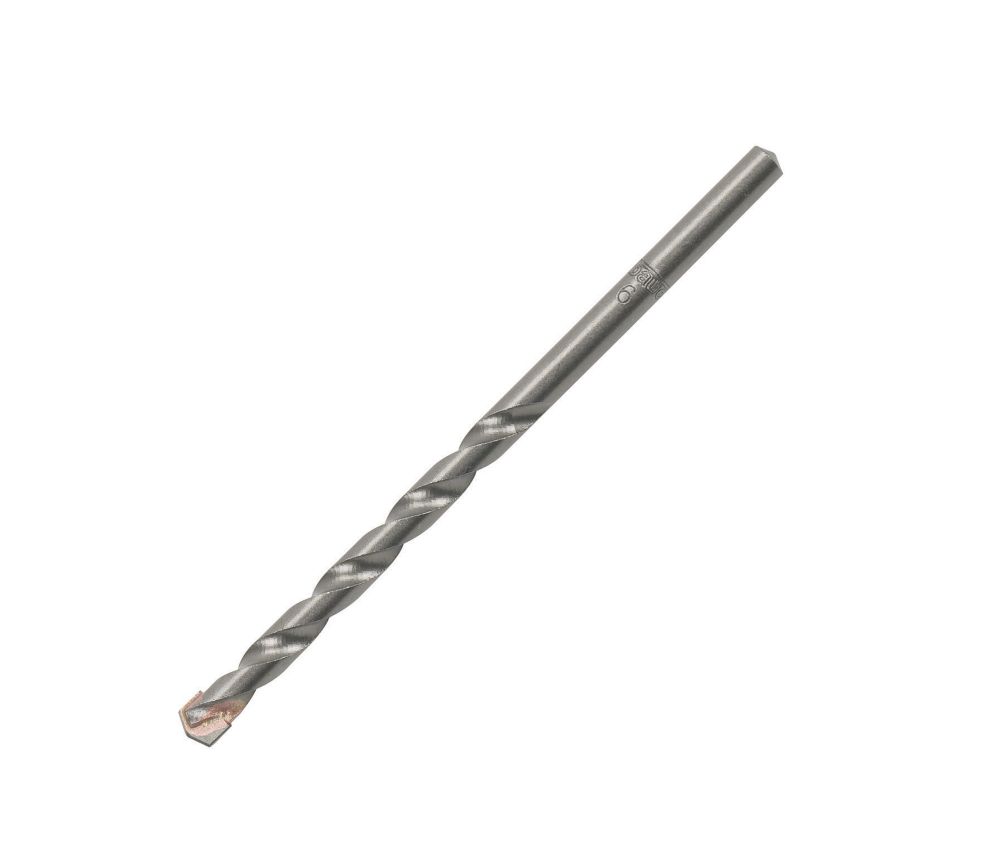 Image of Erbauer Round Shank Drill Bit 6mm x 100mm 