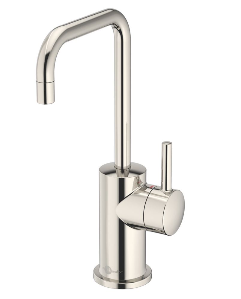 Image of InSinkErator Moderno U Spout Hot Water Side Tap Polished Nickel 