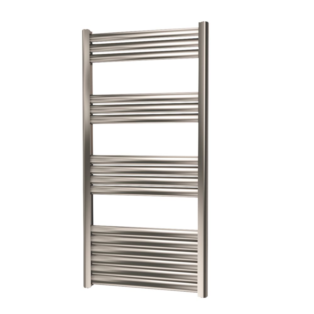 Image of Towelrads Eton Designer Towel Radiator 1000mm x 500mm Grey / Silver 1555BTU 