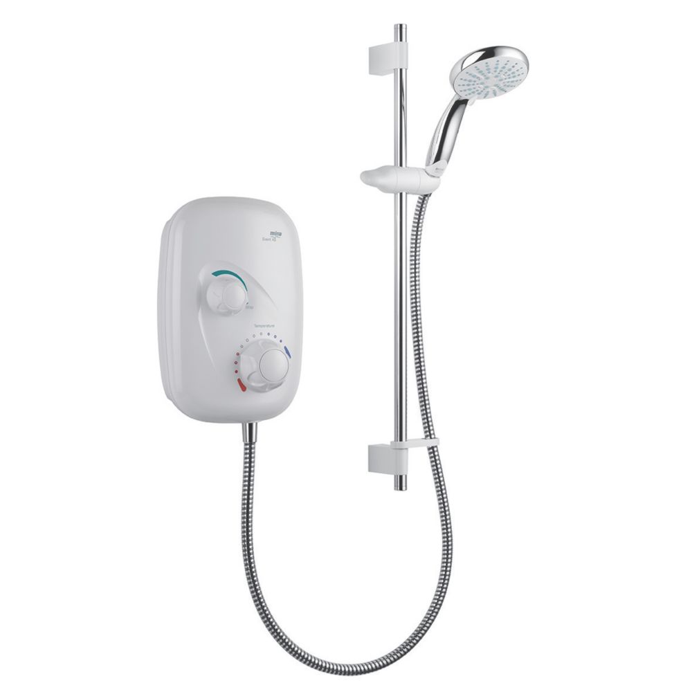 Image of Mira Event XS Rear-Fed White Power Shower 