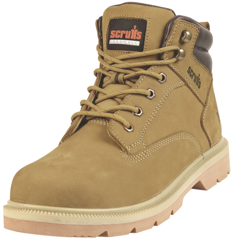 Image of Scruffs Verona Safety Boots Tan Size 9 