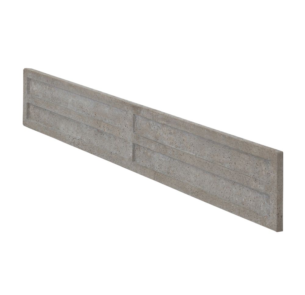 Image of Forest Lightweight Concrete Gravel Boards 300mm x 50mm x 1.83m 3 Pack 