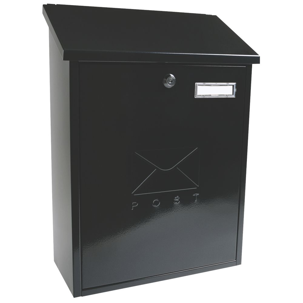 Image of Burg-Wachter Grand Post Box Black Metallic 