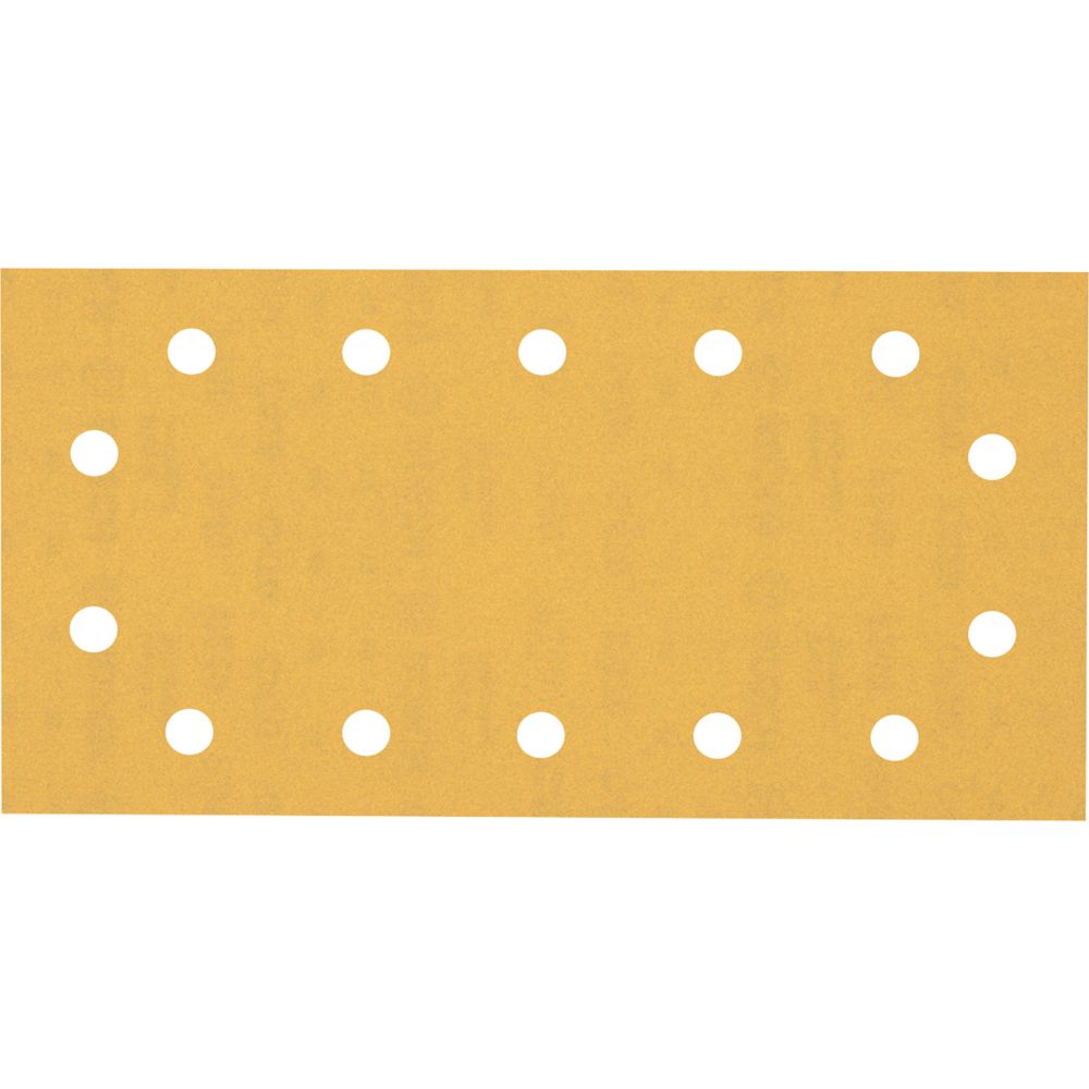 Image of Bosch Expert C470 Sanding Sheets 14-Hole Punched 230mm x 115mm 240 Grit 50 Pack 