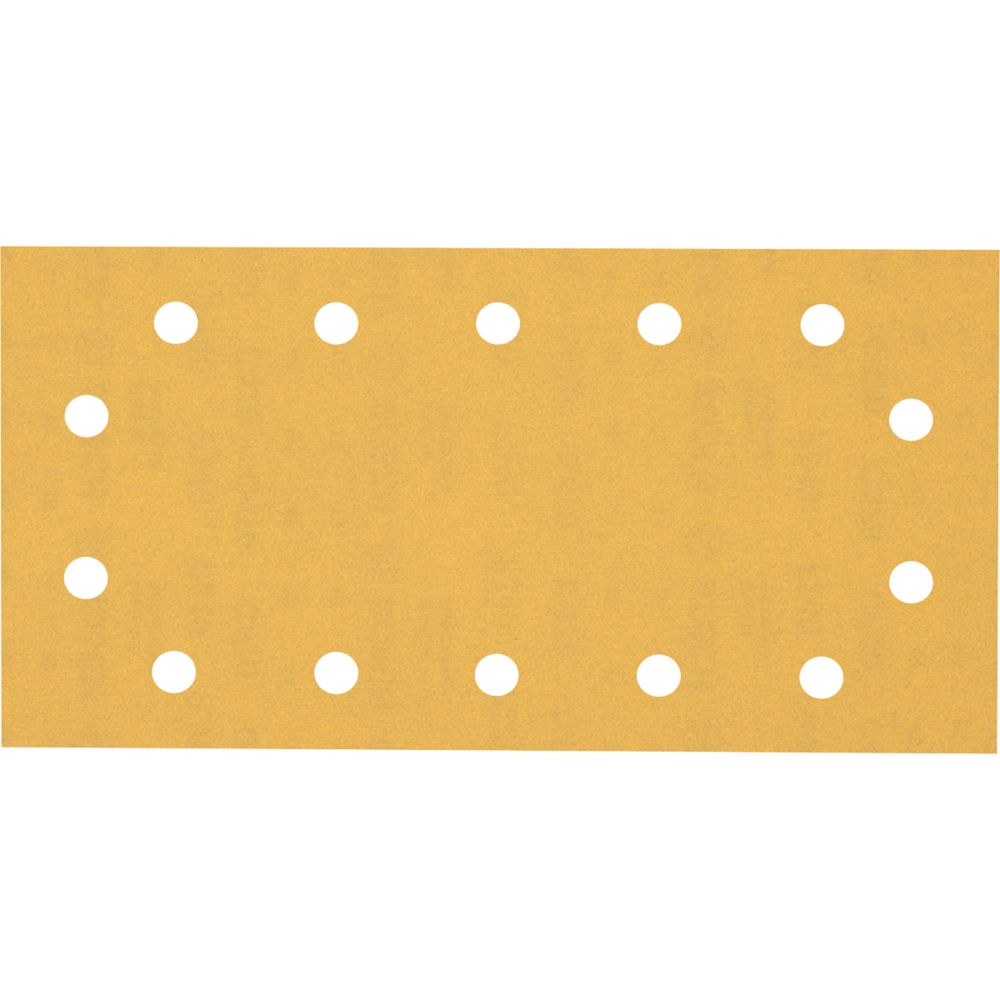 Image of Bosch Expert C470 Sanding Sheets 14-Hole Punched 230mm x 115mm 240 Grit 50 Pack 