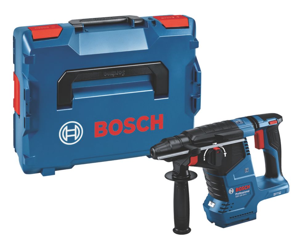 Image of Bosch GBH 18V-24 C 2.9kg 18V Li-Ion Coolpack Brushless Cordless SDS Drill in L-Boxx - Bare 
