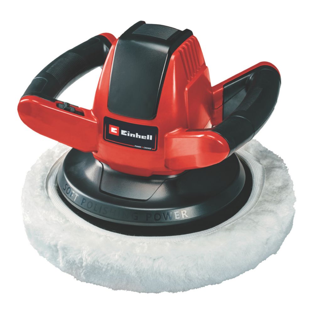 Image of Einhell CE-CB 18/254 Li-Solo 254mm 18V Li-Ion Power X-Change Cordless Car Polisher - Bare 
