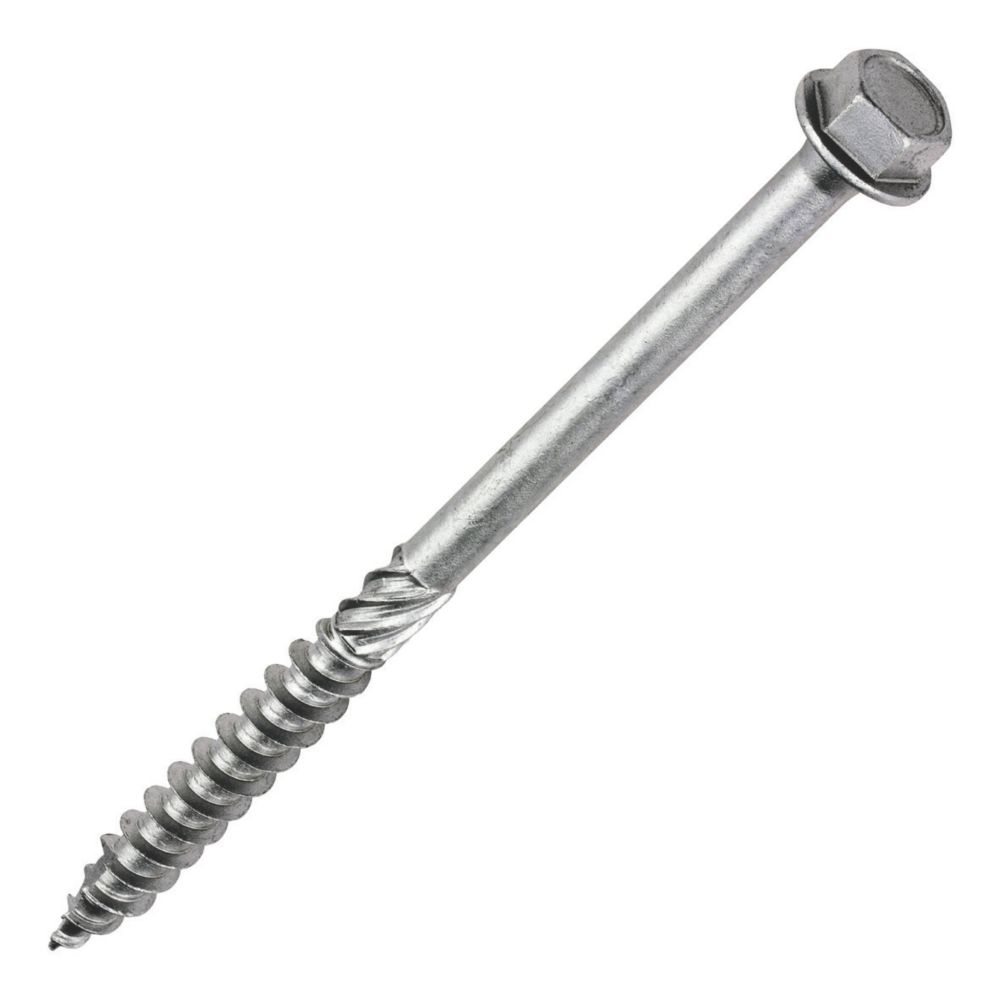 Image of Timco 10150INH Hex Socket Thread-Cutting Timber Screws 10mm x 150mm 10 Pack 