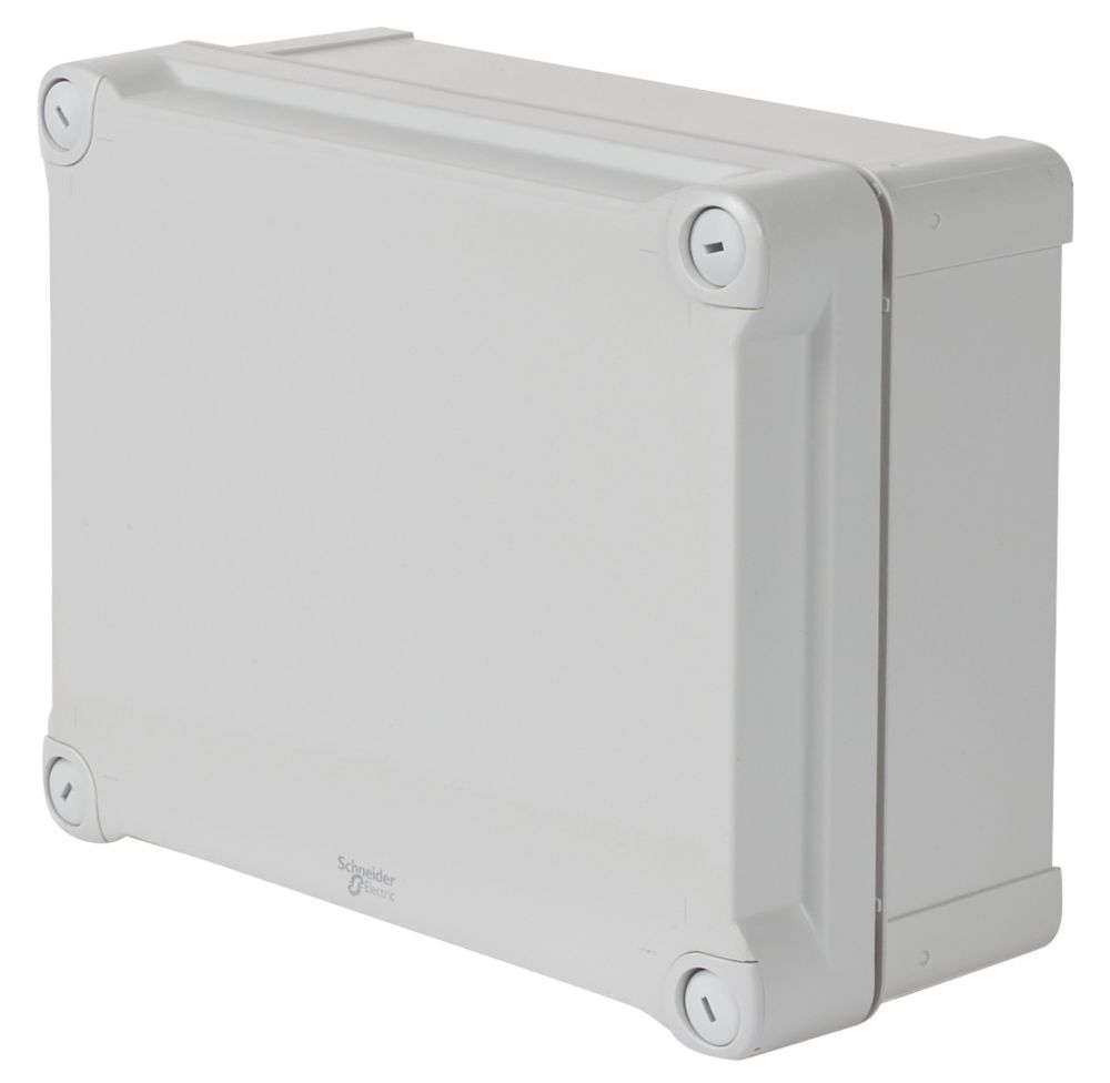 Image of Schneider Electric IP66 Weatherproof Outdoor Enclosure 93mm x 72mm x 138mm 