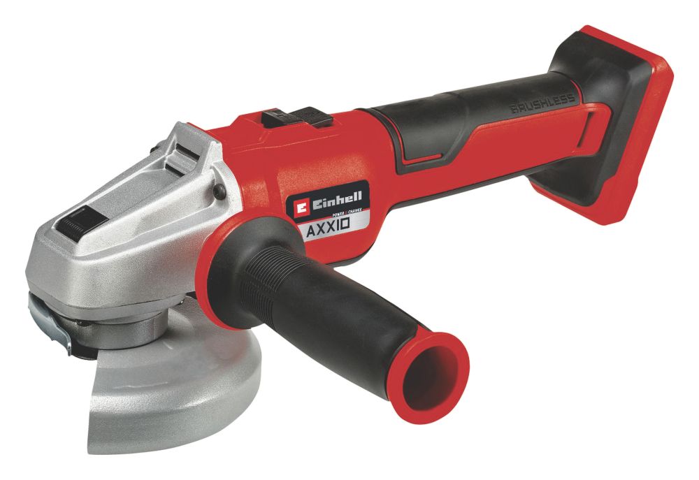 Image of Einhell AXXIO 18/115 Q 18V Li-Ion Power X-Change 4 1/2" Brushless Cordless Angle Grinder - Bare 