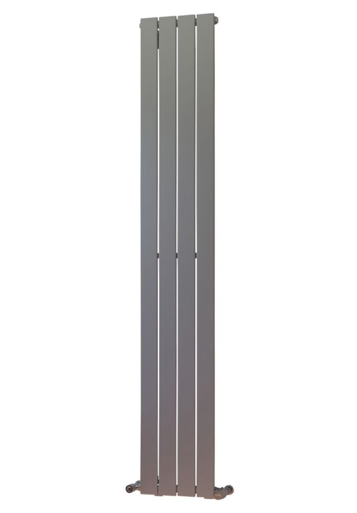 Image of Ximax Oceanus Horizontal or Vertical Designer Radiator 1800mm x 295mm Silver 