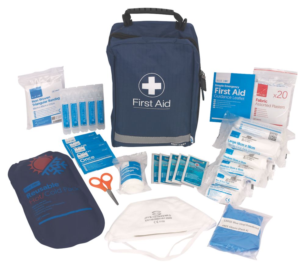 Image of Wallace Cameron Plumbers First Aid Pouch 50 Pcs 