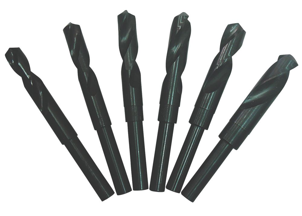Image of Straight Shank Blacksmiths Drill Bits 6 Pieces 