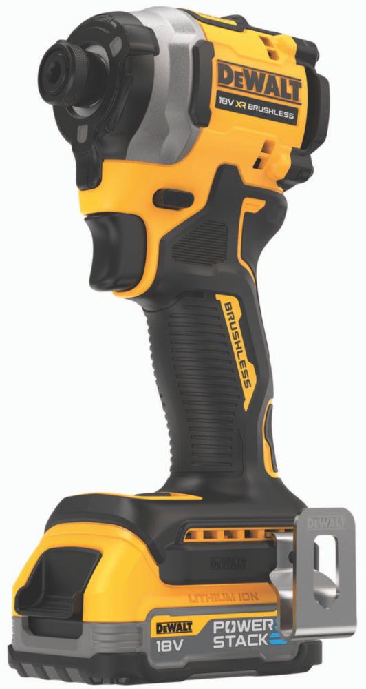 Image of DeWalt DCF850E2T-GB 18V 2 x 1.7Ah Li-Ion PowerStack Brushless Cordless Impact Driver 