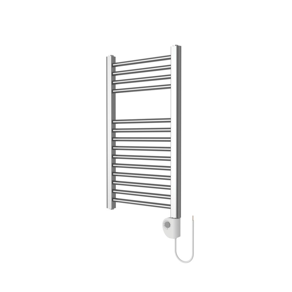 Image of Flomasta Flat Thermostatic Towel Radiator 700mm x 400mm Chrome 512BTU 