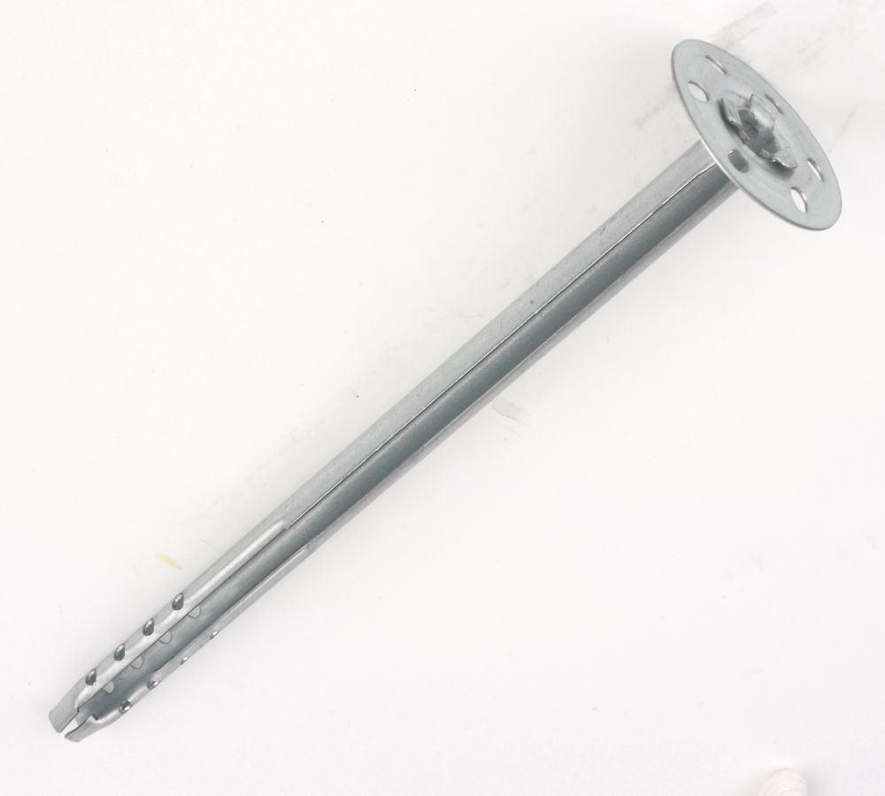 Image of Rawlplug Fire Rated Zinc-Plated Insulation Facade Fixings 200mm x 8mm 250 Pack 