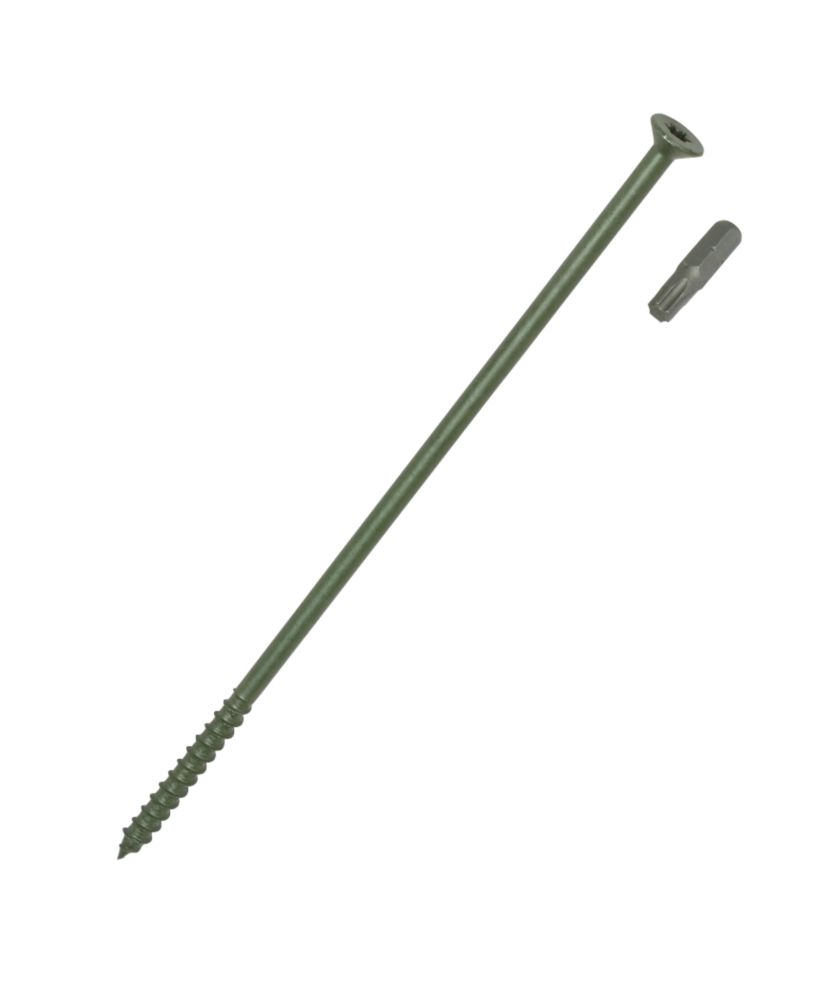 Image of Timber-Tite TX Double-Countersunk Thread-Cutting Joist Screws 6.5mm x 250mm 10 Pack 