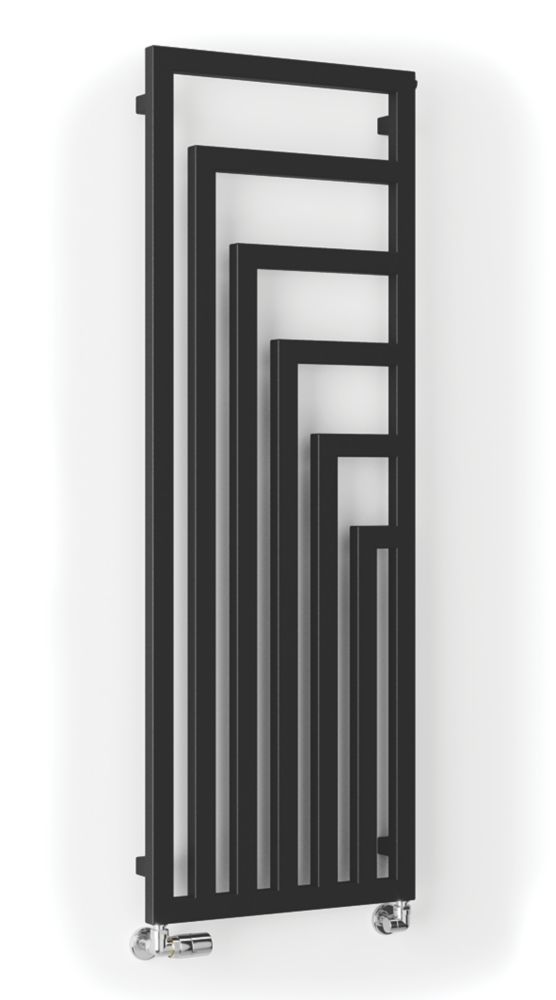Image of Terma Angus Radiator 1460mm x 520mm Black 2425BTU 