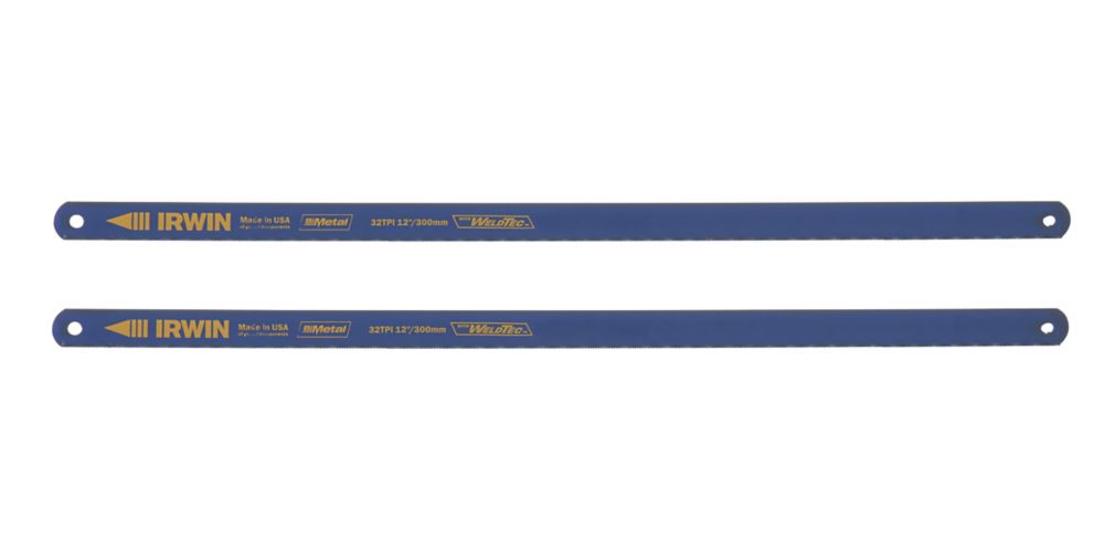 Image of Irwin 32tpi Metal Hacksaw Blades 12" 