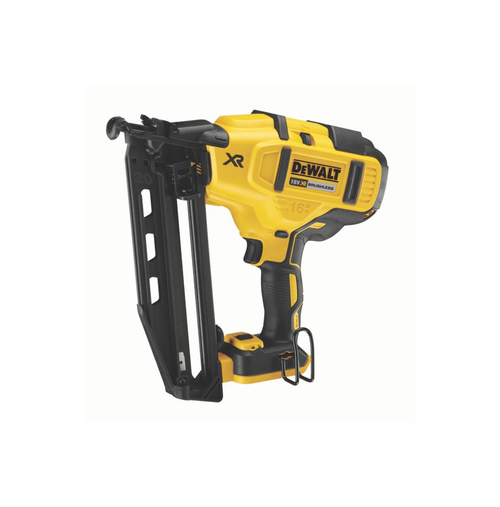 Image of DeWalt DCN660N-XJ 63mm 18V Li-Ion XR Brushless Second Fix Cordless Nail Gun - Bare 