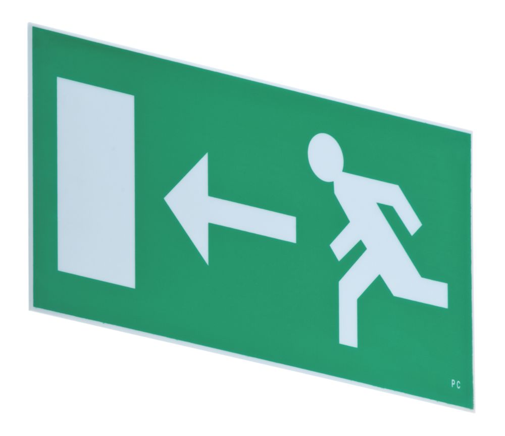 Image of LAP Emergency Exit Left Front Plate 185mm x 385mm 