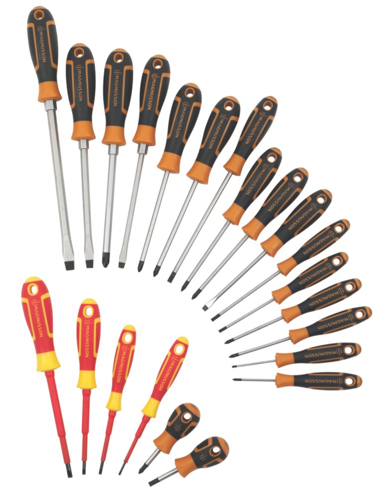 Image of Magnusson Mixed Screwdriver Set 22 Pieces 