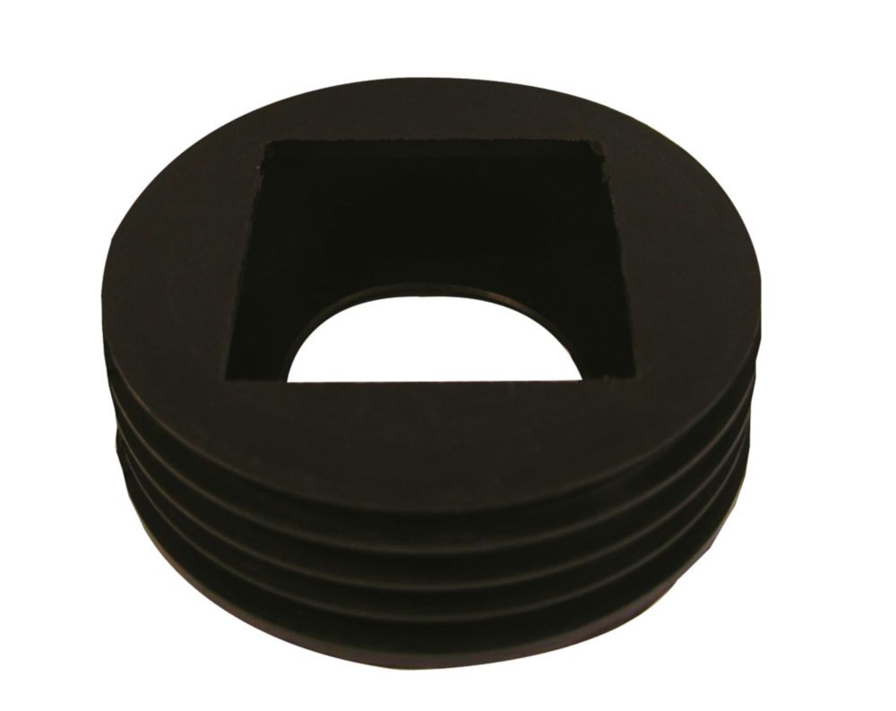 Image of FloPlast Rainwater Adaptor Square 65 / Round 68mm 