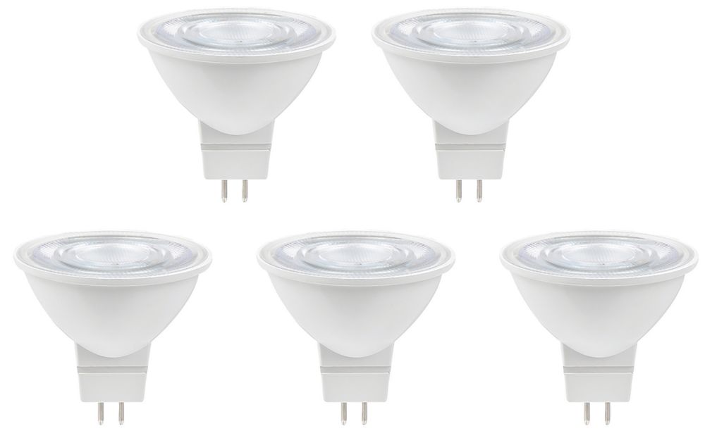 Image of LAP 0302384021 GU5.3 MR16 LED Light Bulb 345lm 3.4W 5 Pack 