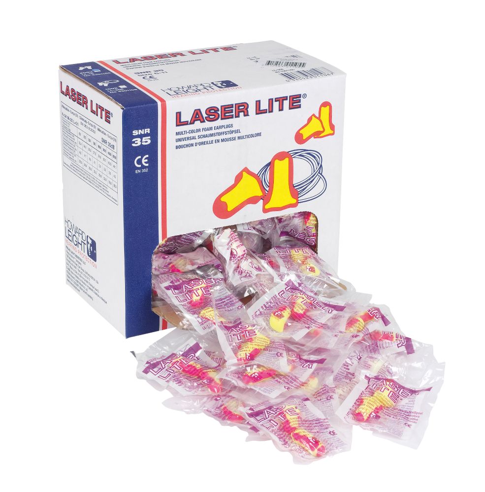 Image of Howard Leight Laser Lite 35dB Ear Plugs 200 Pairs 