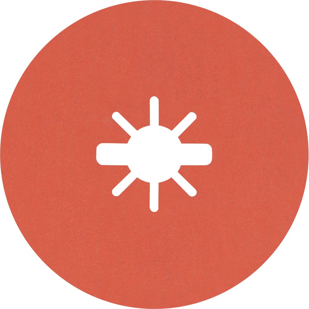 Image of Bosch Expert R782 Prisma X-Lock Fibre Discs 125mm x X-Lock 120 Grit 25 Pack 