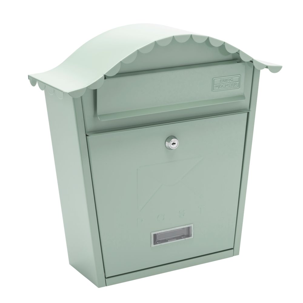 Image of Burg-Wachter Classic Post Box Chartwell Green Powder-Coated 