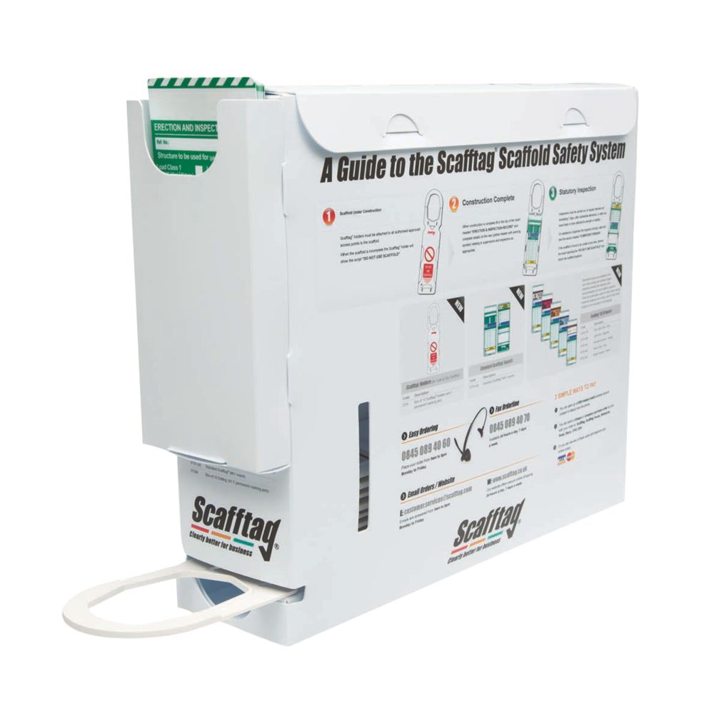 Image of Scafftag Scaffold Tagging System Multipack Kit 