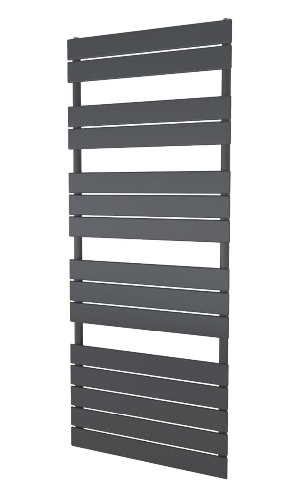 Image of Ximax P2 Designer Towel Radiator 1420mm x 600mm Anthracite 2614BTU 