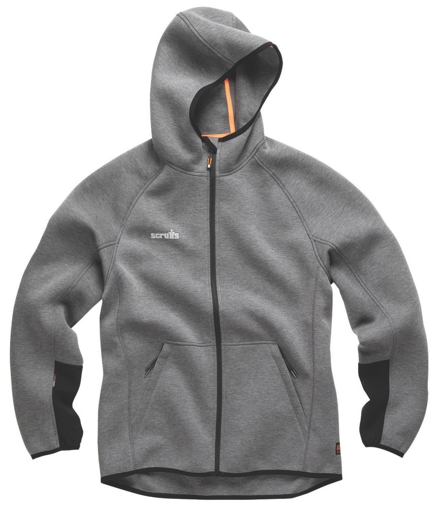 Image of Scruffs Air-Layer Work Hoodie Grey X Large 46" Chest 