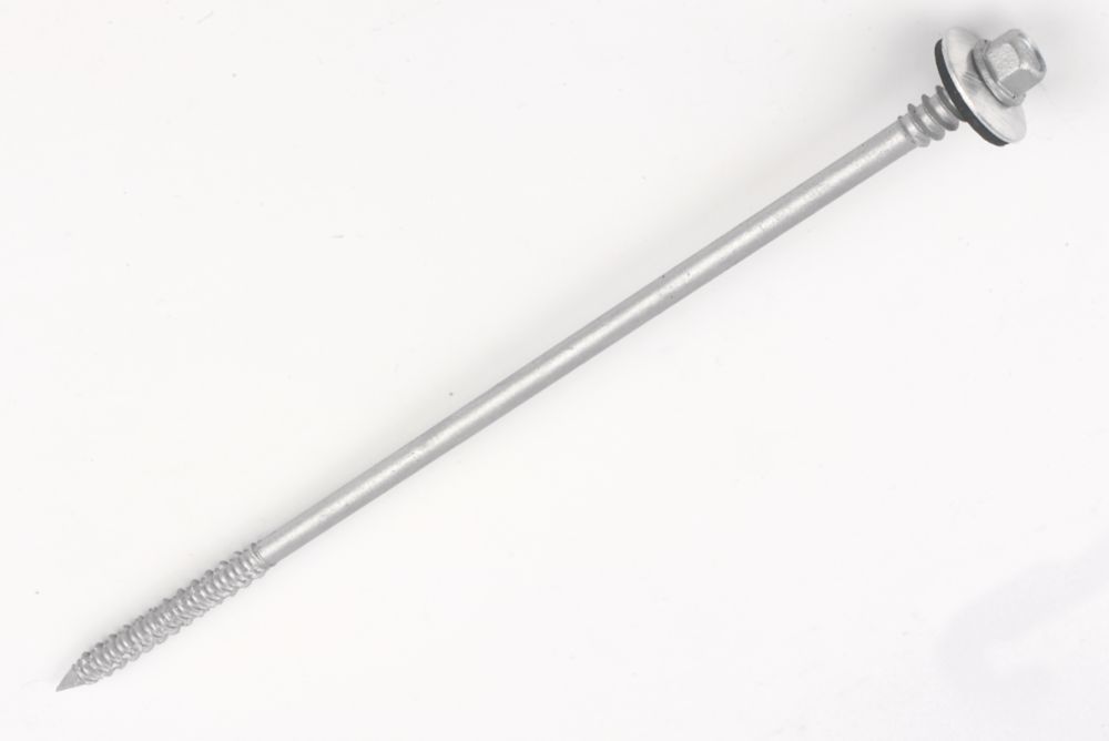 Image of Rawlplug Self-Drilling Hex Flange Self-Drilling Screws 7mm x 255mm 100 Pack 