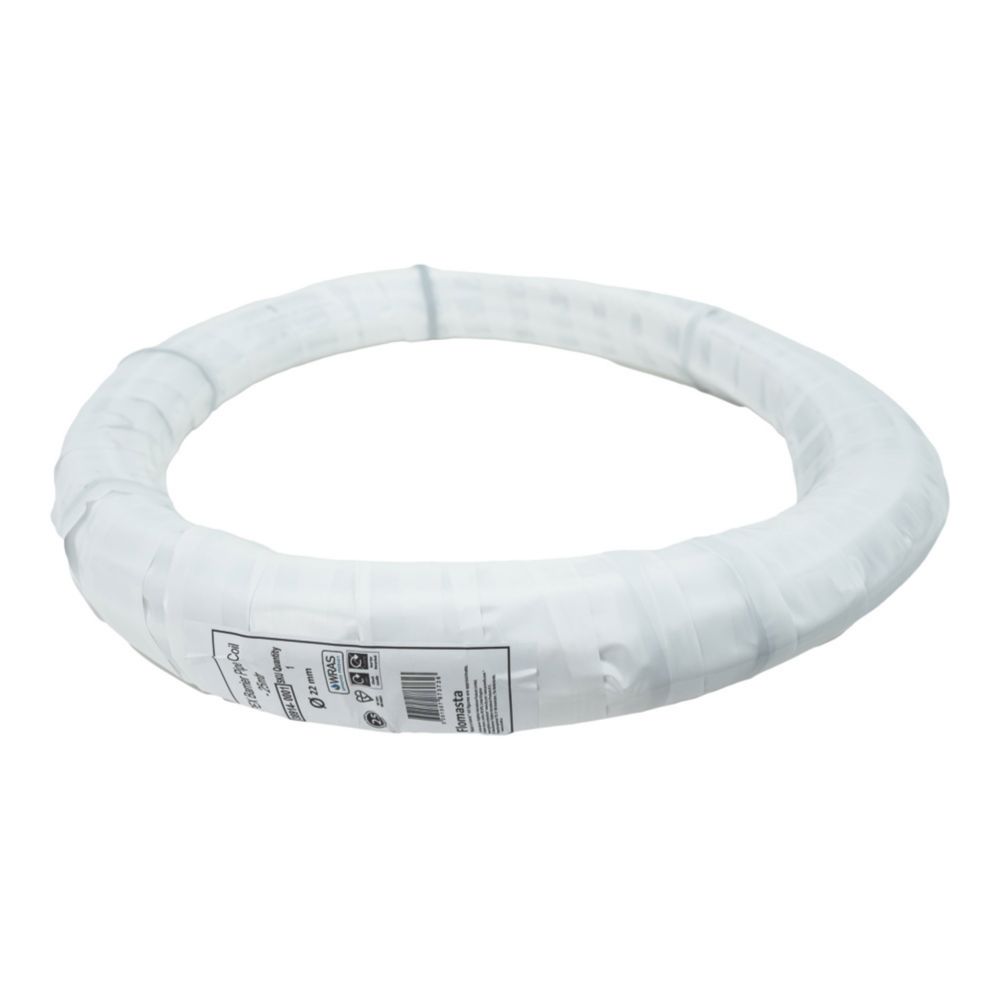 Image of FPX22B/25 Push-Fit PE-X Barrier Pipe - White 22mm x 25m White 