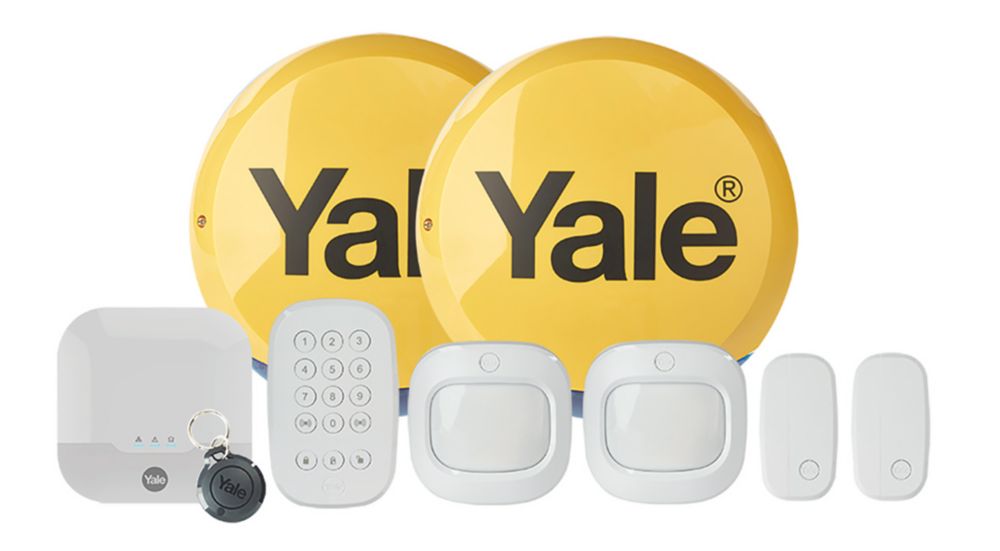 Image of Yale Smart Home Burglar Alarm System - Family Kit Plus 