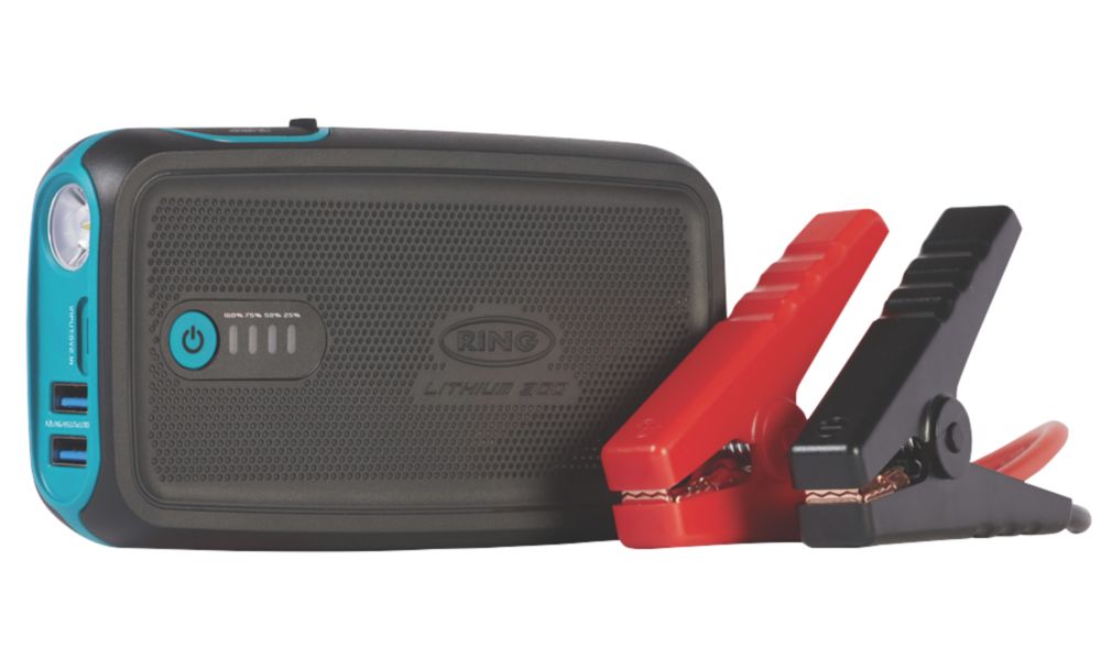 Image of Ring RPPL300 600A Li-Ion Jump Starter + Type A USB Charger 