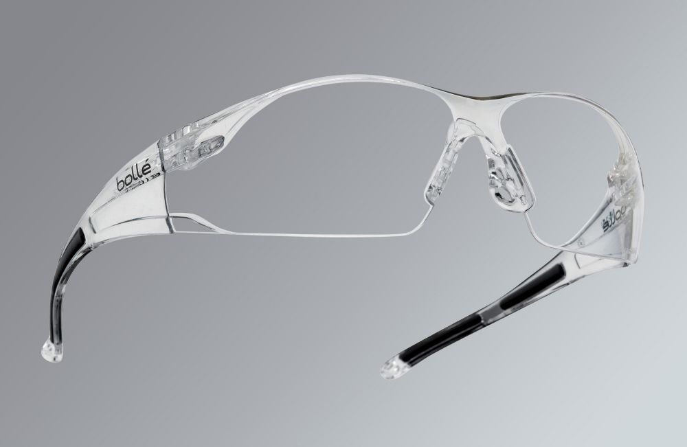 Image of Bolle Rush High Definition Clear Lens Safety Specs 