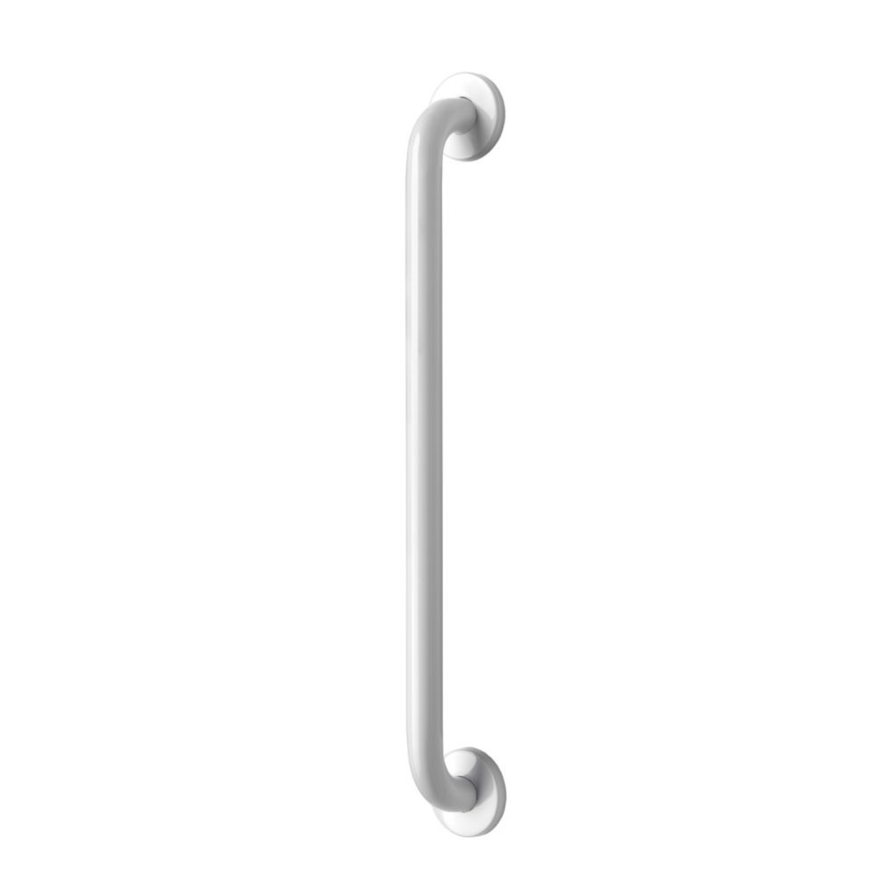 Image of Croydex Straight Doc M Grab Bar White 600mm 
