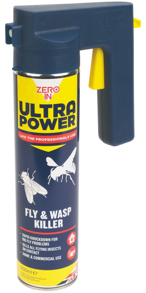 Image of Zero In Ultra Power Fly & Wasp Killer 600ml 