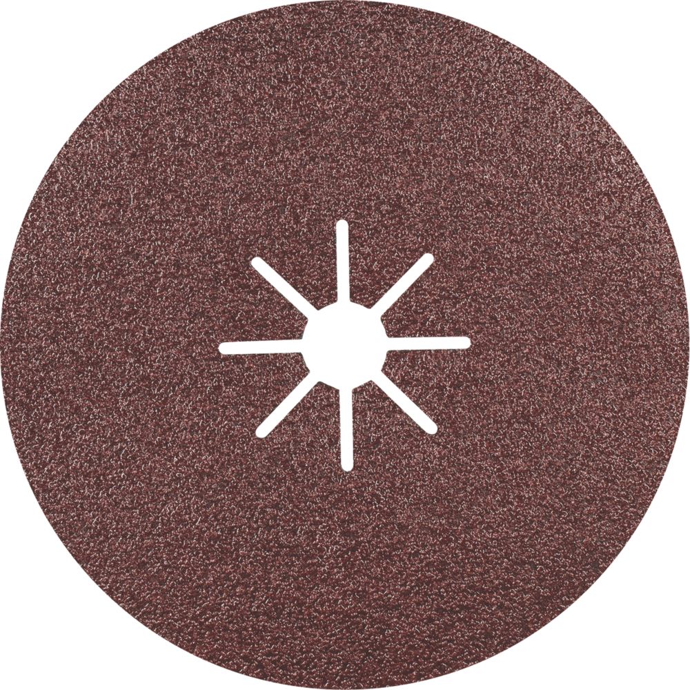 Image of Bosch Expert R781 Prisma Fibre Discs 180mm x 22.23mm 60 Grit 25 Pack 
