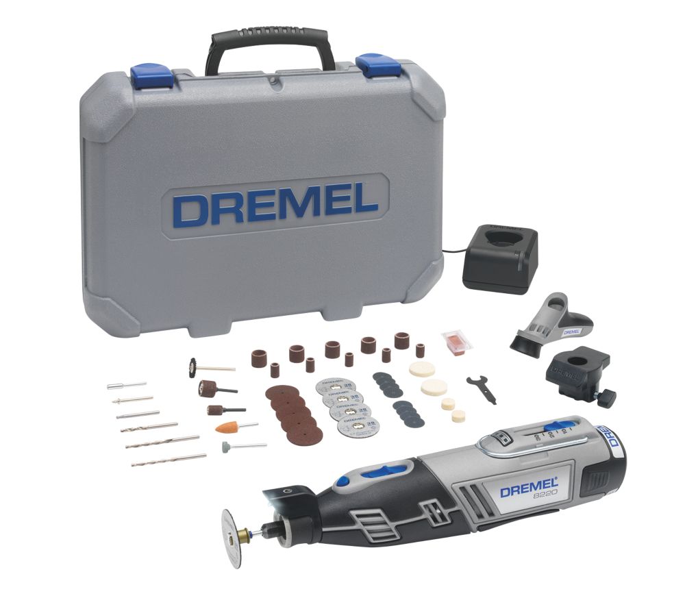 Image of Dremel 8220-2/45 12V 1 x 2.0Ah Li-Ion Cordless Multi-Tool 