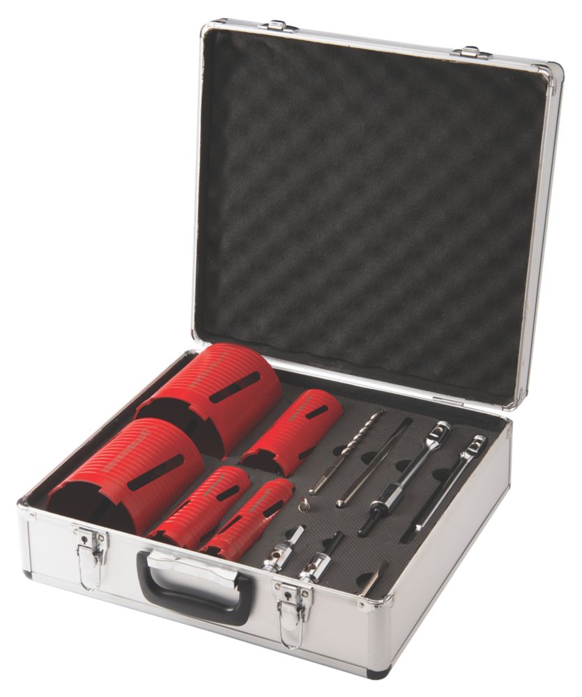 Image of Rothenberger Diamond Dry Core Drill Set 5 Cores 
